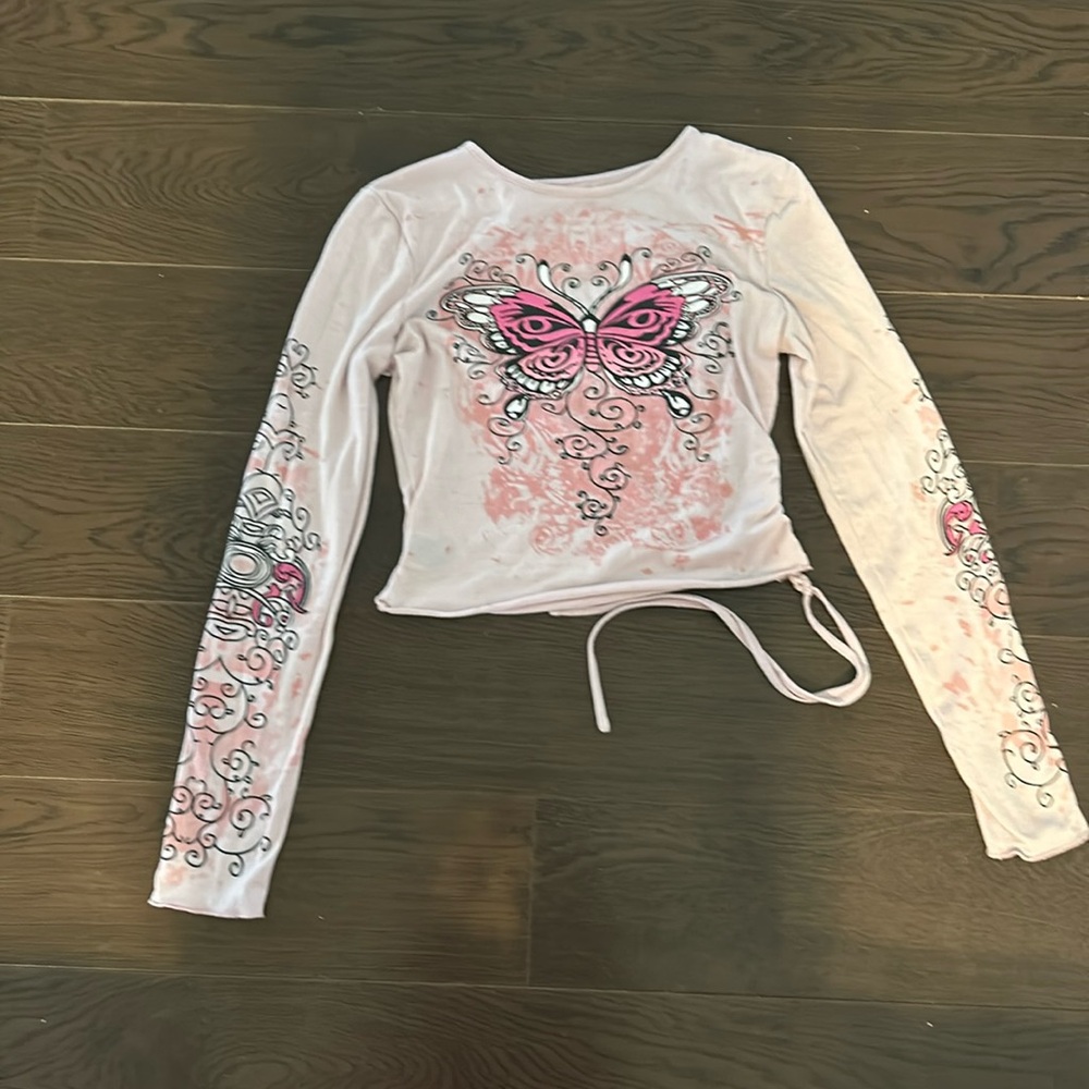 I am selling a small crop top shirt from SHEIN